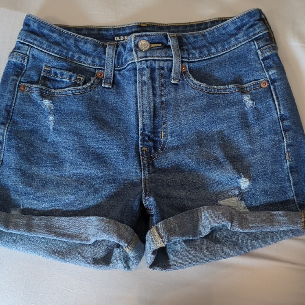 Old Navy Women's Blue Denim Shorts